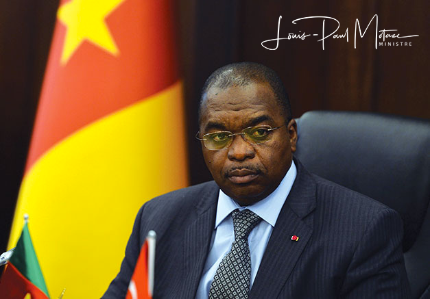 Motaze Cap Eco FR Louis Paul MOTAZE, Ministre
