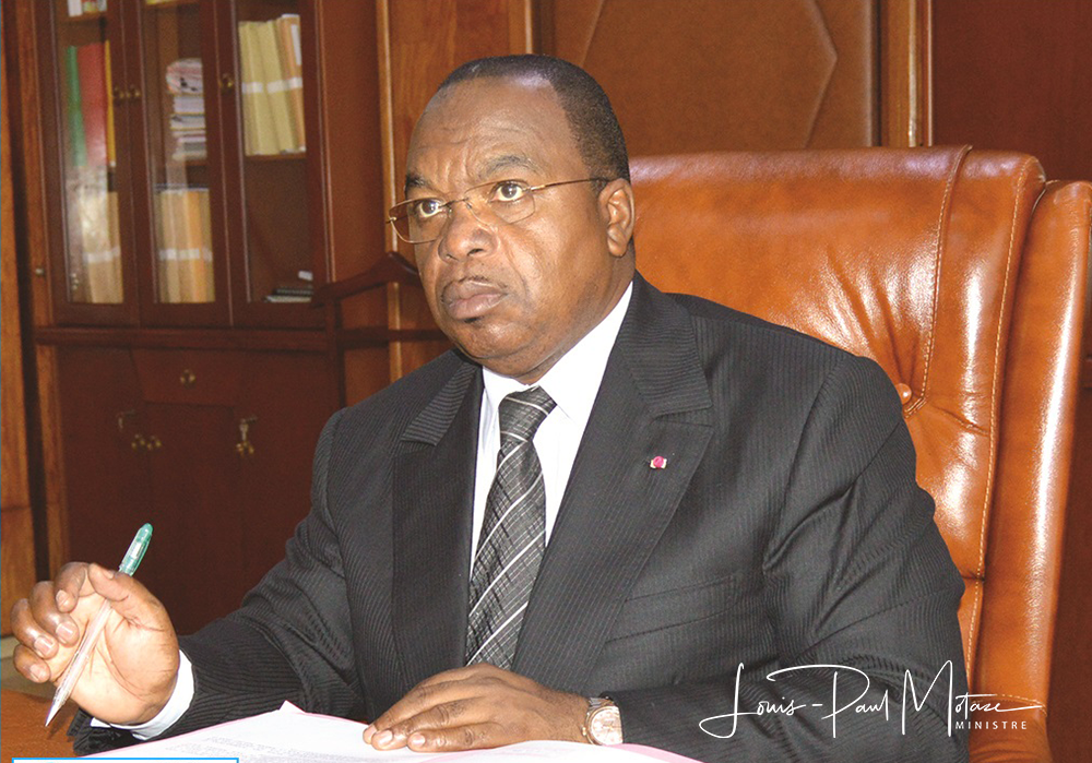 Louis Paul MOTAZE, Ministre